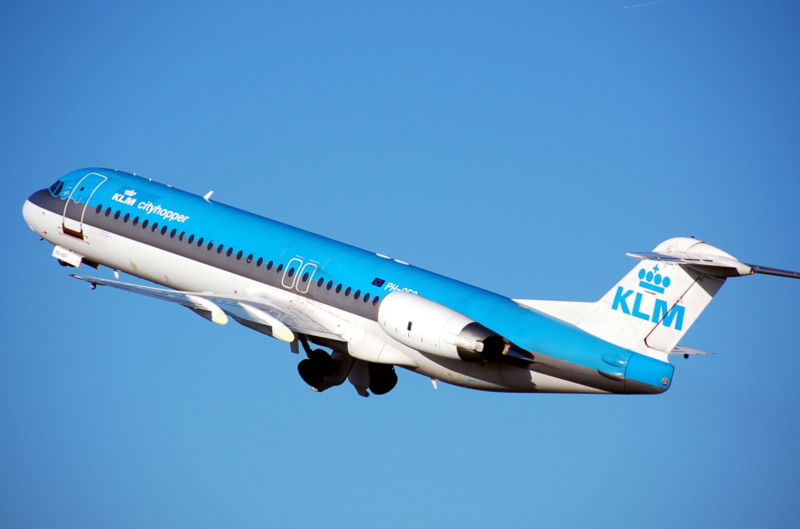 Vliegtuig-van-de-KLM